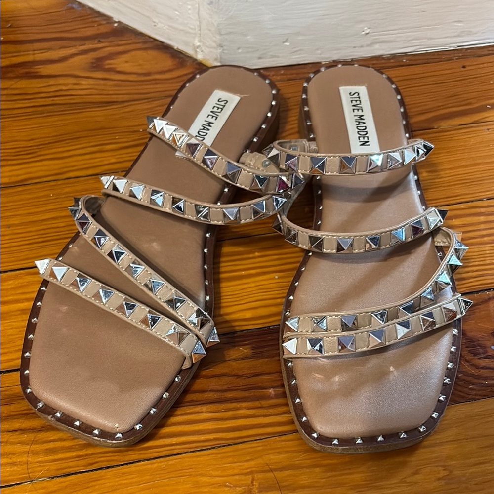 Steve Madden rhinestone sandals
